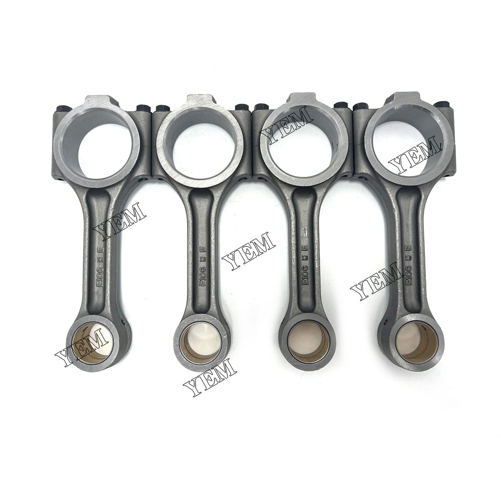For Komatsu Connecting Rod 4x YM123900-23000 4D106 Engine Spare Parts YEMPARTS