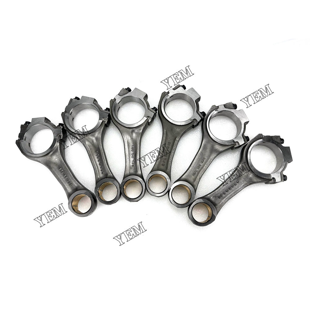 For Cummins Connecting Rod 6x EQ1141 3942581 3901569 6BT Engine Spare Parts YEMPARTS