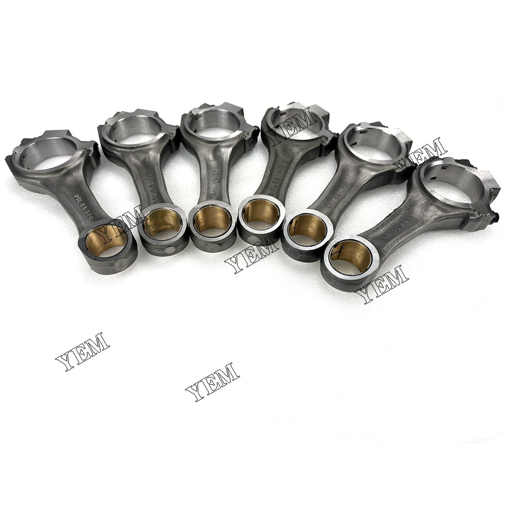 For Komatsu Connecting Rod 6x EQ1141 3942581 3901569 6D102 Engine Spare Parts YEMPARTS