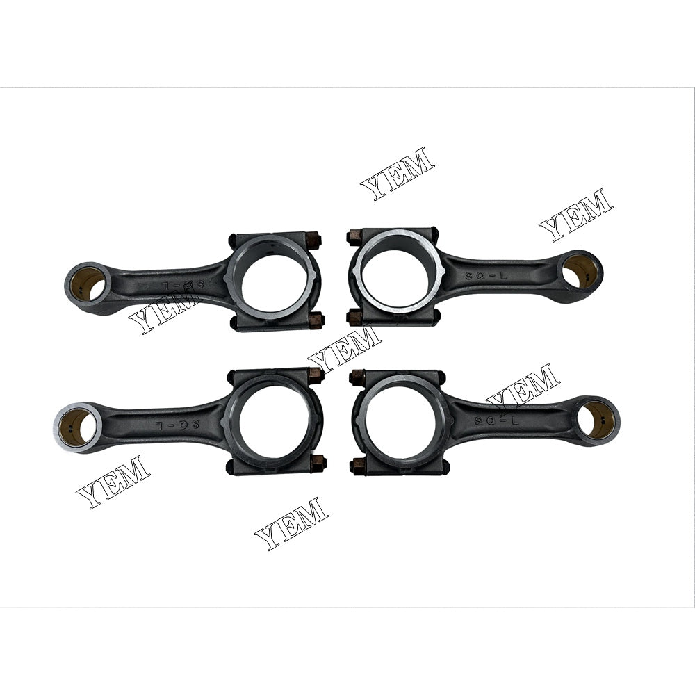 For Mitsubishi Connecting Rod 4x 32C19-00014 S4Q2 Engine Spare Parts YEMPARTS