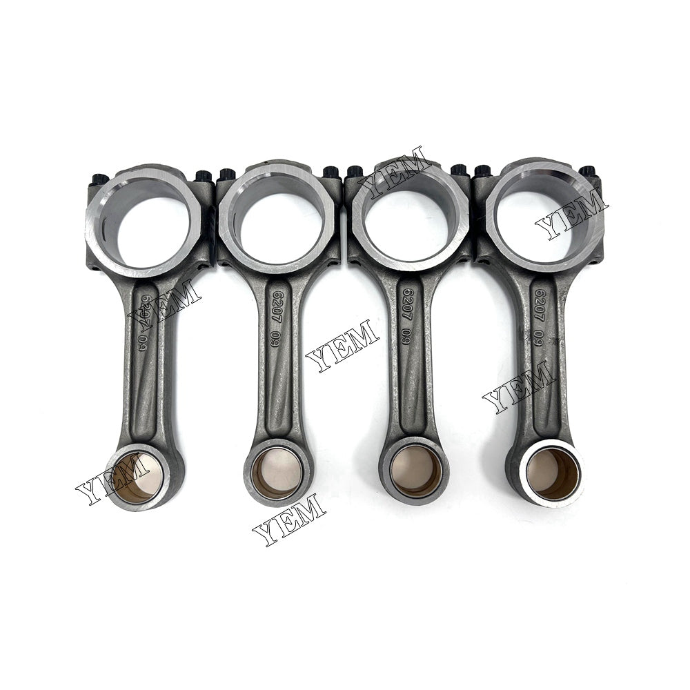For Komatsu Connecting rod with opposite flat mouth 4x 4D95 Engine Spare Parts YEMPARTS
