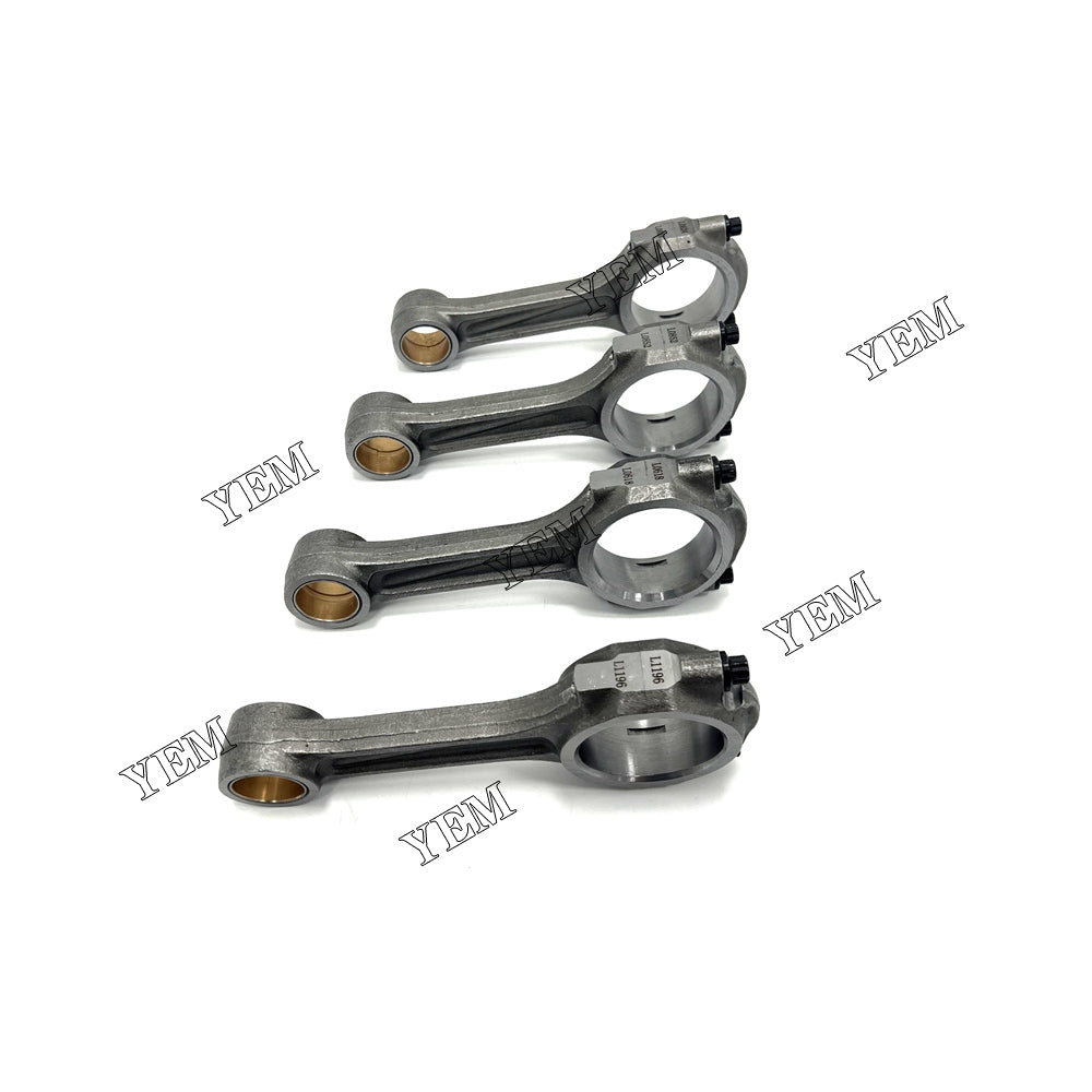 For Komatsu Connecting rod with opposite flat mouth 4x 4D95 Engine Spare Parts YEMPARTS