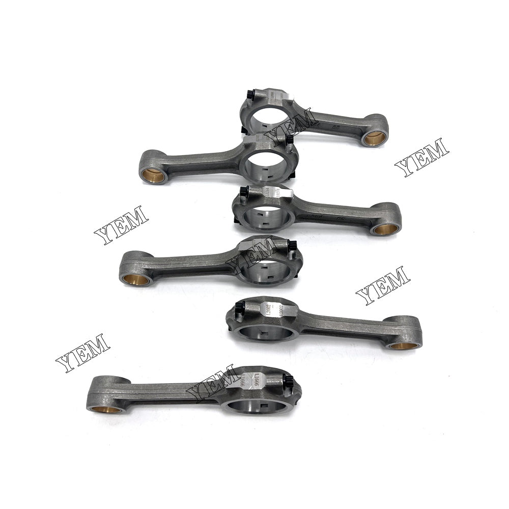 For Komatsu Connecting rod with wrong mouth flat mouth 6x 6D95 Engine Spare Parts YEMPARTS