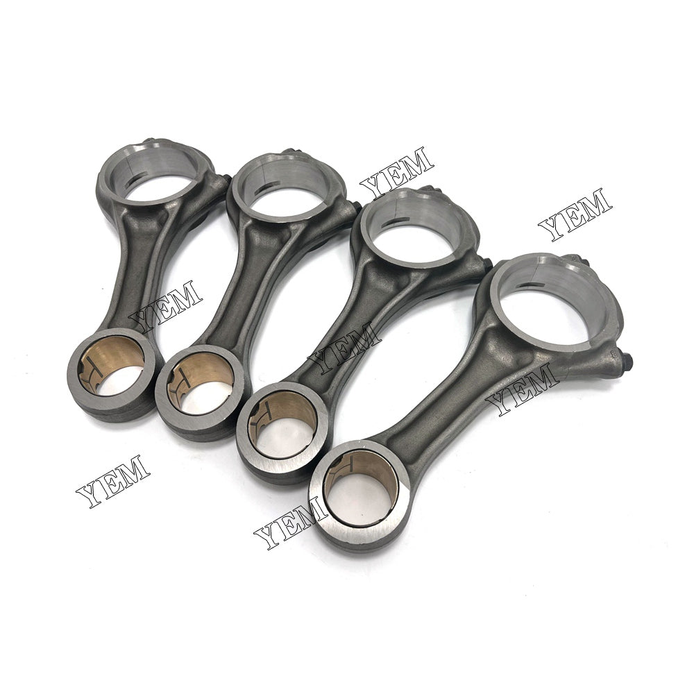 For Komatsu Connecting Rod 4x 4891176 4943979 4898808 4D107 Engine Spare Parts YEMPARTS