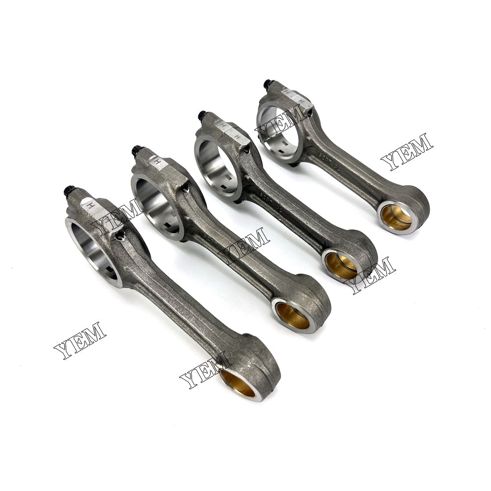 For Komatsu Connecting rod with wrong mouth oblique mouth 4x 4D95 Engine Spare Parts YEMPARTS