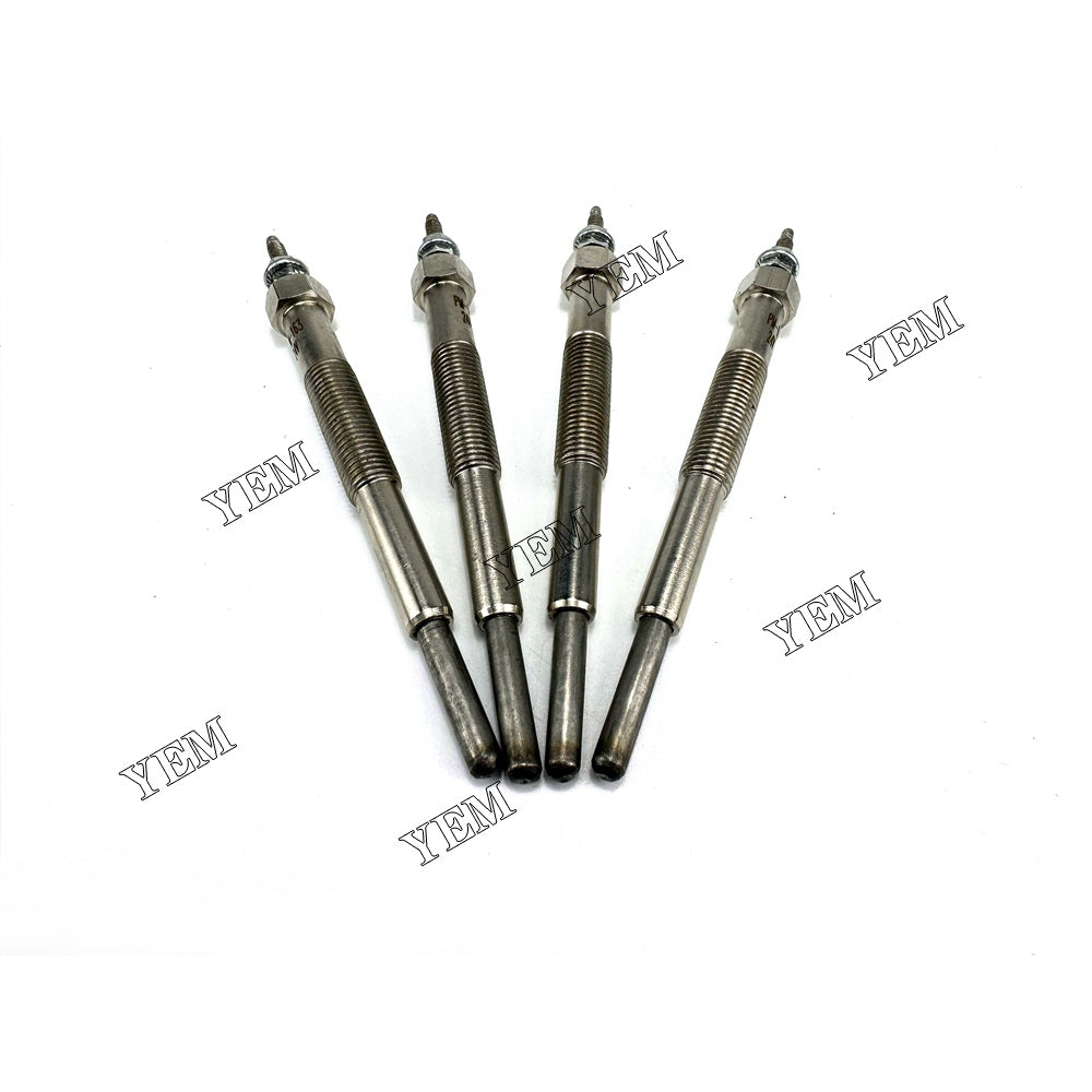 For Mitsubishi Glow Plug 4X ME007649 4D32 Engine Spare Parts YEMPARTS