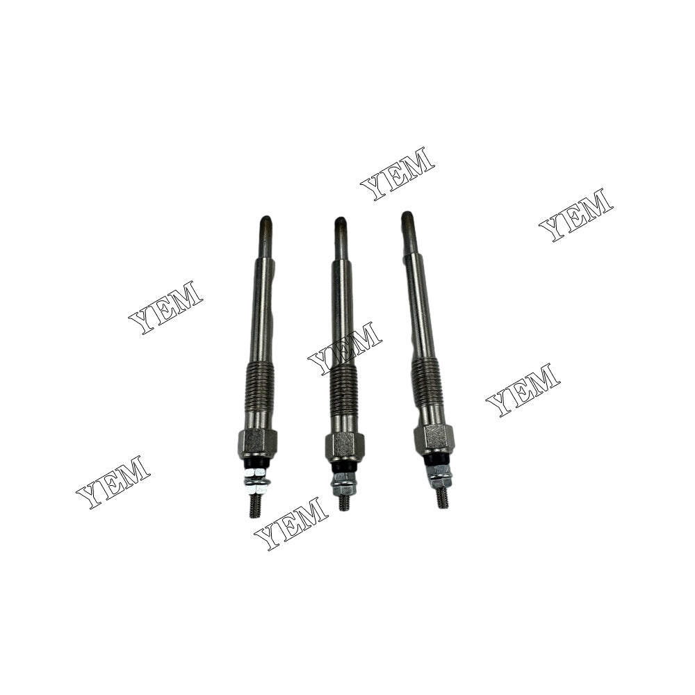 For Yanmar Glow Plug 3X 3TNV88 Engine Spare Parts YEMPARTS