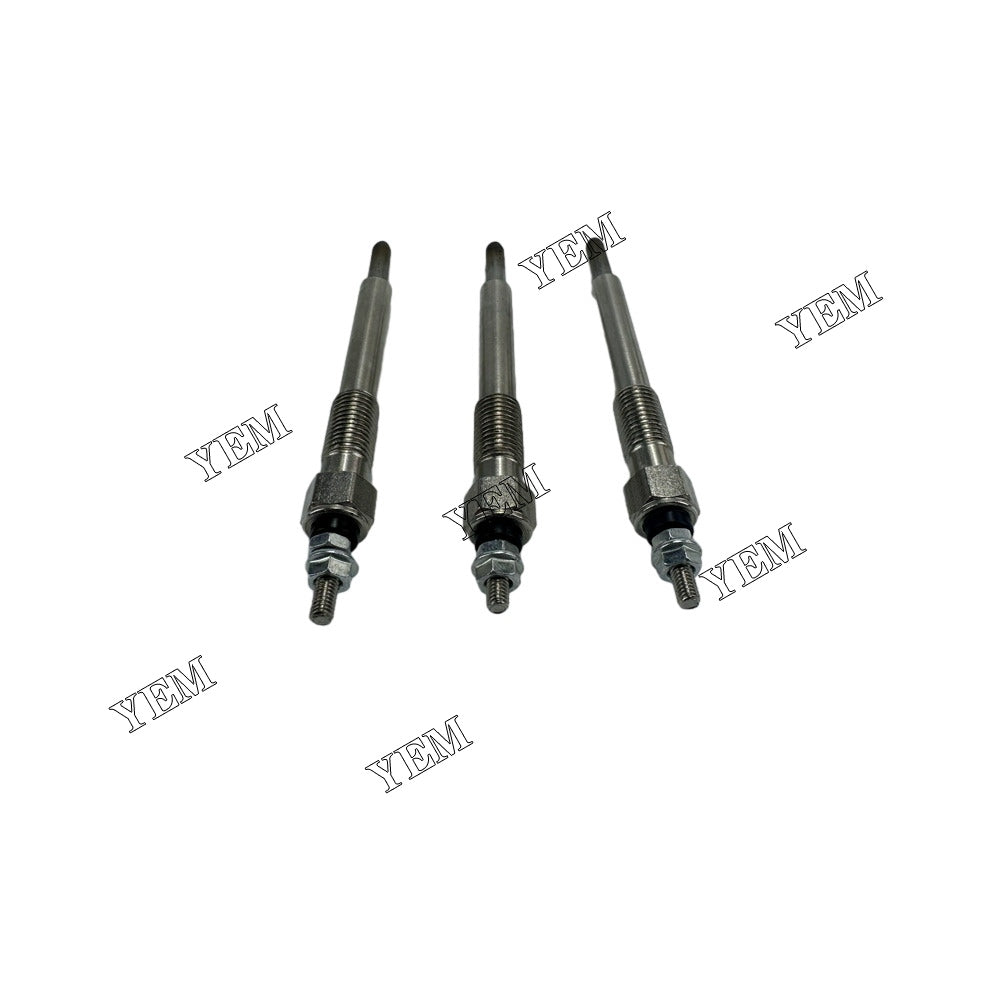 For Yanmar Glow Plug 3X 3TNV88 Engine Spare Parts YEMPARTS