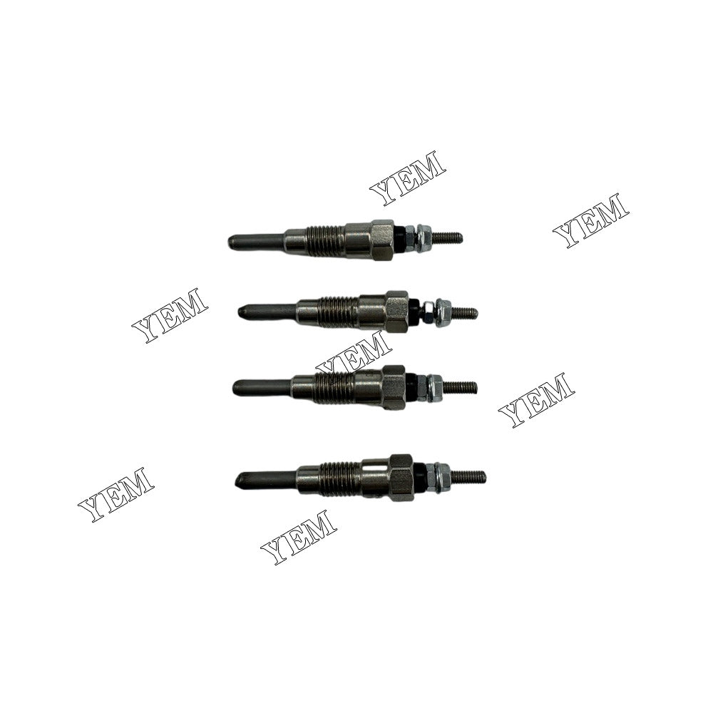 For Yanmar Glow Plug 4X 11065-T8200 4TNV94 Engine Spare Parts YEMPARTS