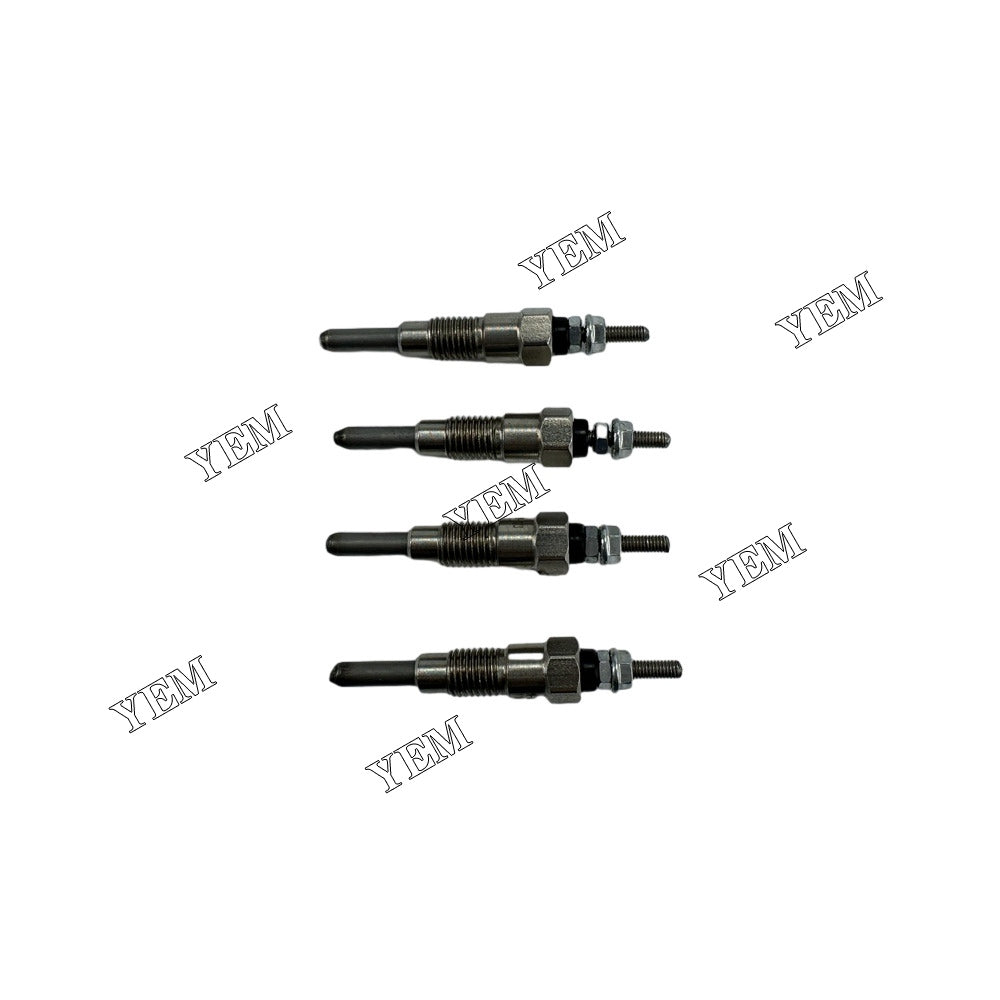 For Yanmar Glow Plug 4X 11065-T8200 SD25 Engine Spare Parts YEMPARTS