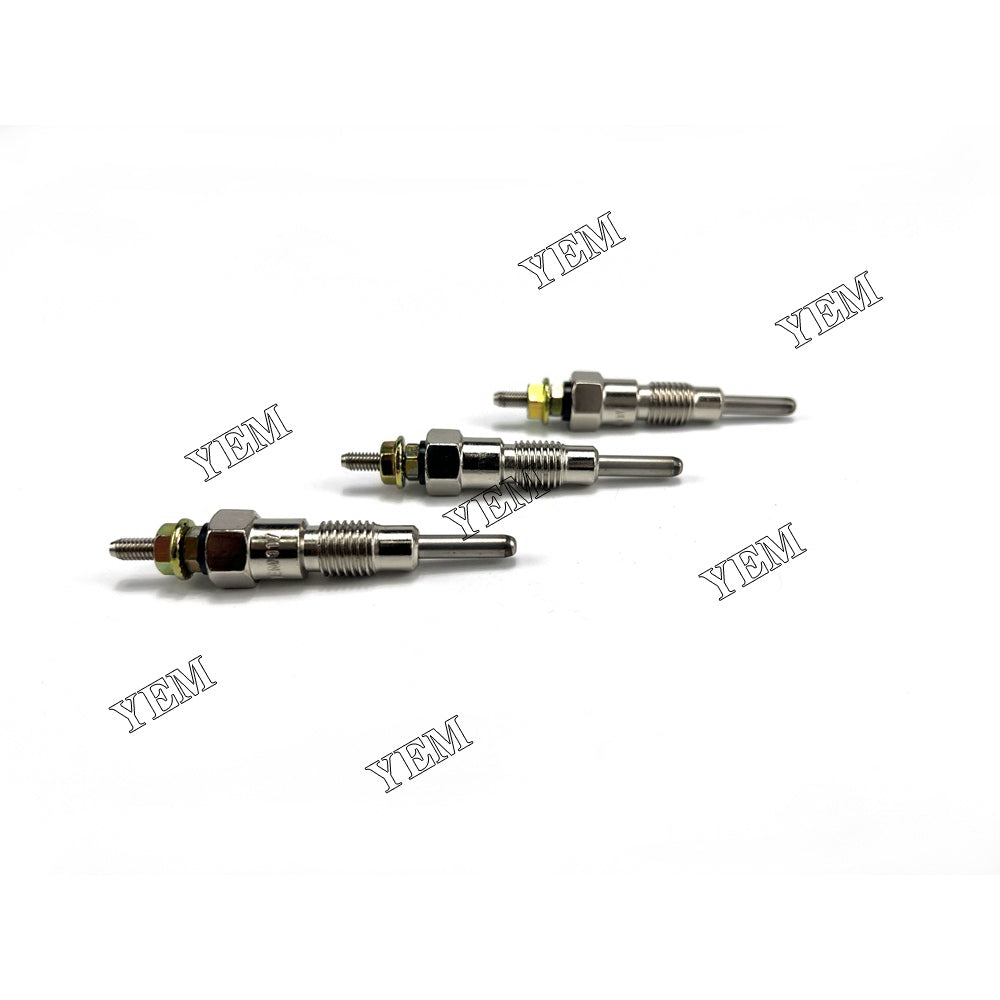 For Yanmar Glow Plug 3X 15951-6551-2 129155-77801 129795-77800 119717-77800 3TNE74 Engine Spare Parts YEMPARTS