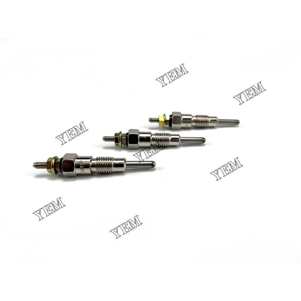 For Yanmar Glow Plug 3X 15951-6551-2 129155-77801 129795-77800 119717-77800 3TNV70 Engine Spare Parts YEMPARTS