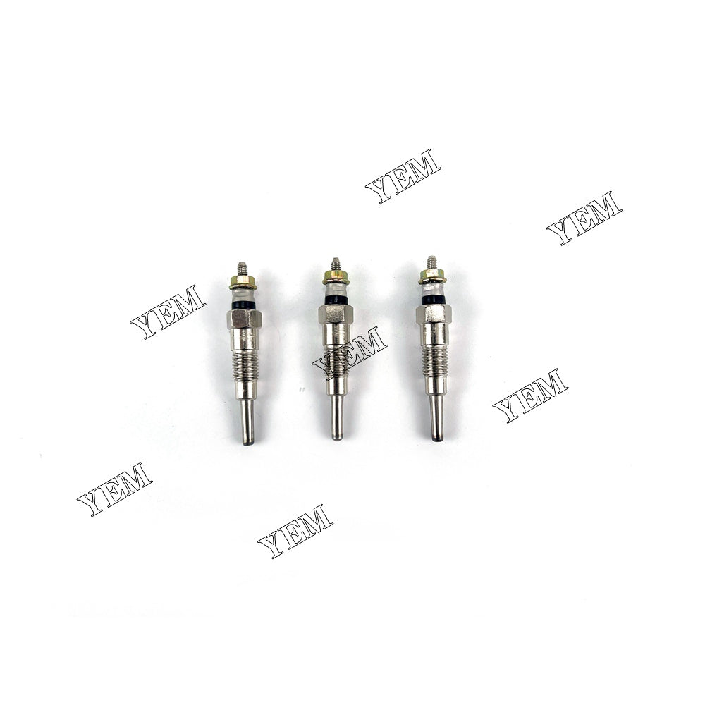 For Yanmar Glow Plug 3X 15951-65510 3TN66 Engine Spare Parts YEMPARTS