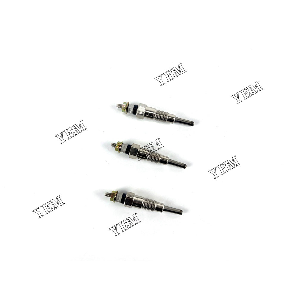 For Yanmar Glow Plug 3X 15951-65510 3TNA78 Engine Spare Parts YEMPARTS