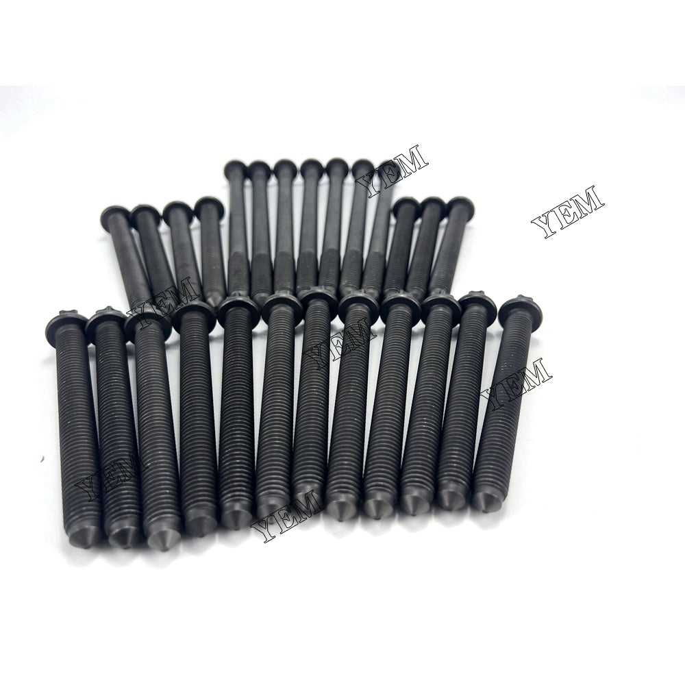 For Volvo Cylinder Head Bolt 26x 1003047-56D EC210 Engine Spare Parts YEMPARTS