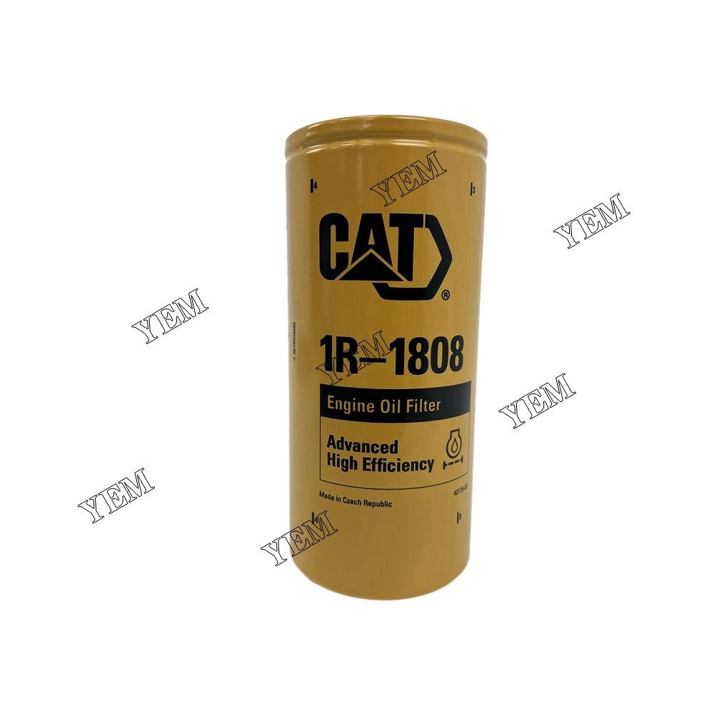 For Caterpillar Oil Filter 1R1808 1R-1808 3306C Engine Spare Parts YEMPARTS