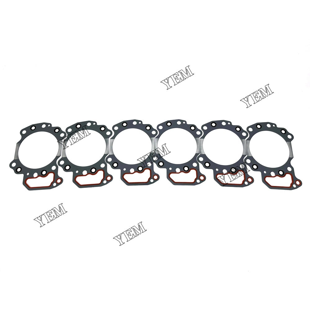 For Komatsu Head Gasket new 6D125 Engine Spare Parts YEMPARTS