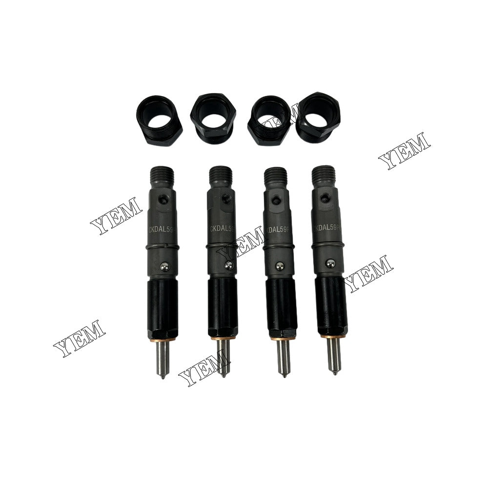 For Cummins Fuel Injector 4x 3802905 4BT3.9 Engine Spare Parts YEMPARTS