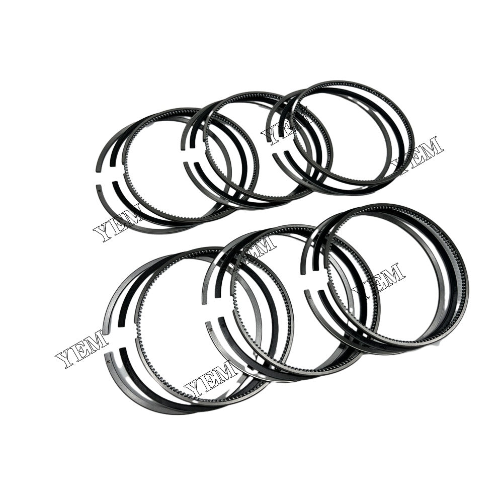 For Nissan Piston Rings Set STD 6x FE6 Engine Spare Parts YEMPARTS