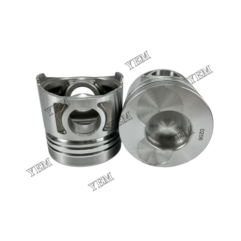 For Doosan Piston STD 102mm 4x DB33 Engine Spare Parts YEMPARTS