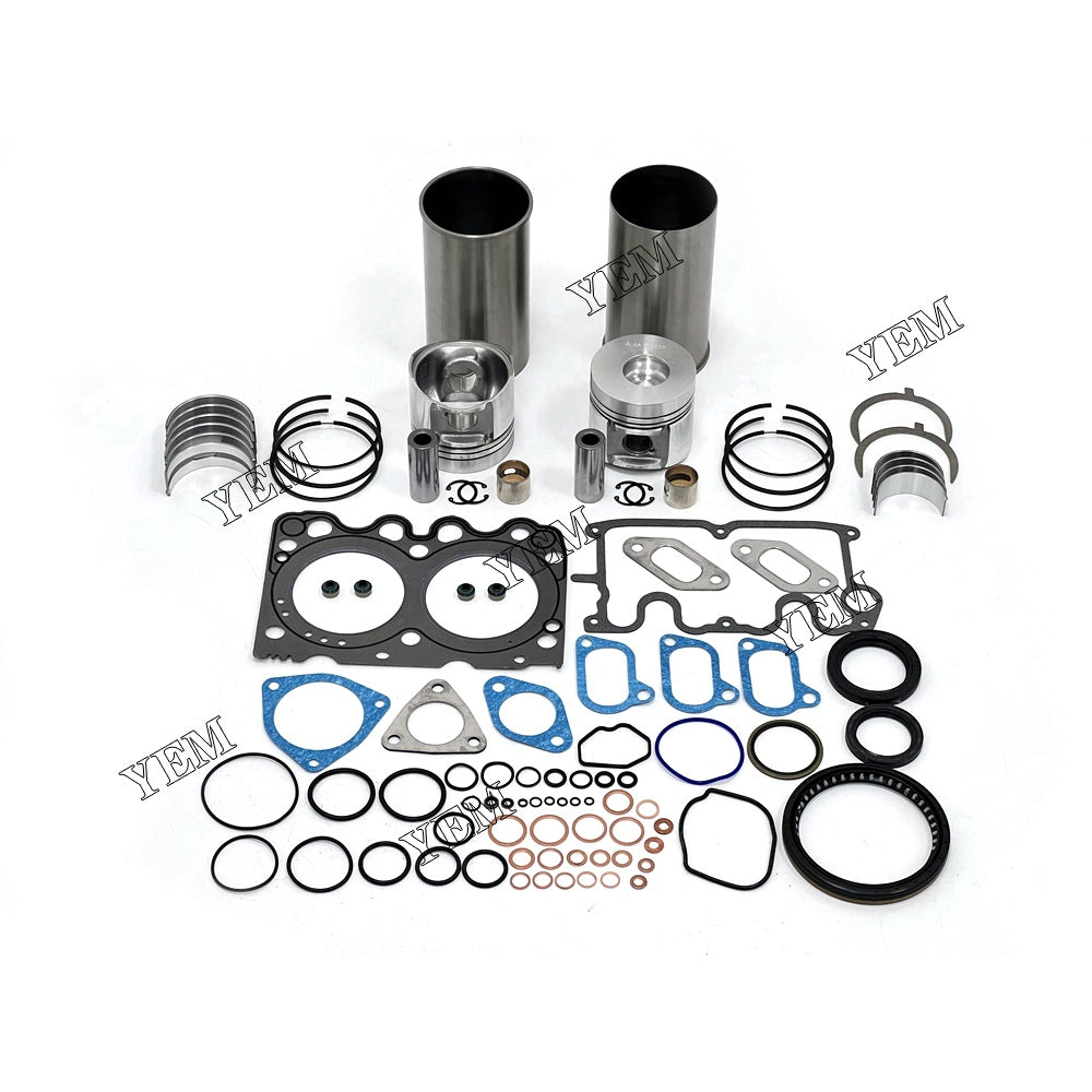 For Deutz Overhaul Rebuild Kit With Gasket Set Bearing F2L1011F Engine Parts YEMPARTS