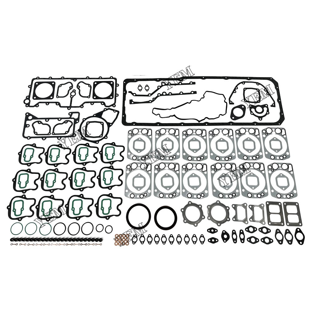 For Doosan Engine P222LE Overhaul Gasket Kit 65.99601-8059 YEMPARTS