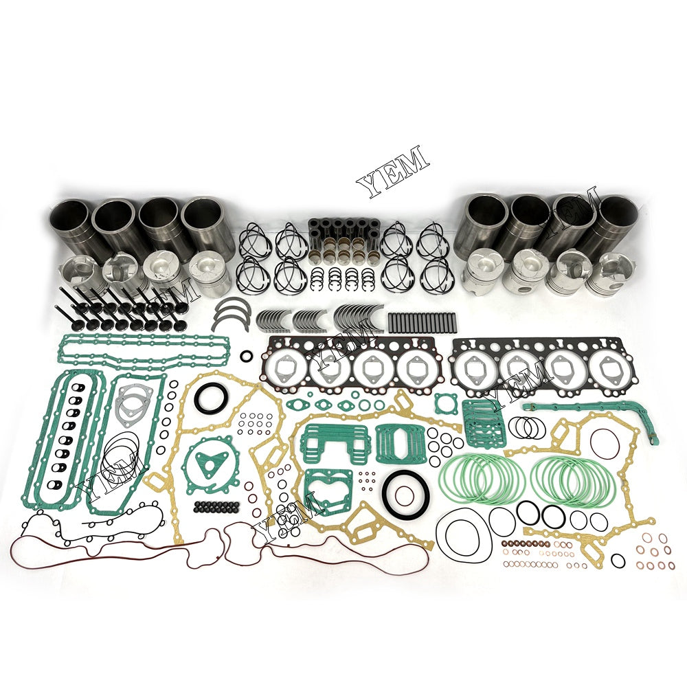 Engine Overhaul Rebuild Kit With Gasket Bearing Valve Set For Hino Engine F17E YEMPARTS