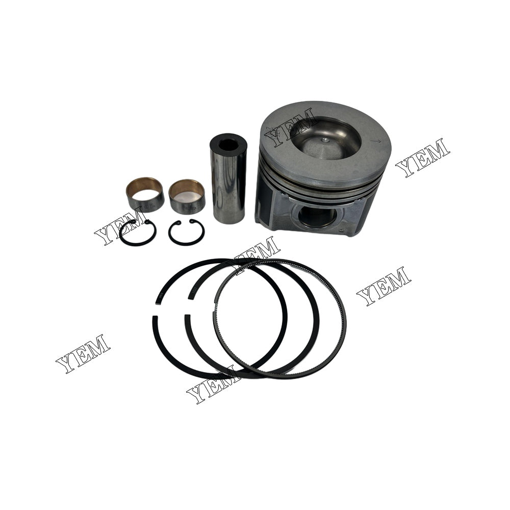 Piston With Rings +0.5 1G777-21796 For Kubota Engine V3307 YEMPARTS