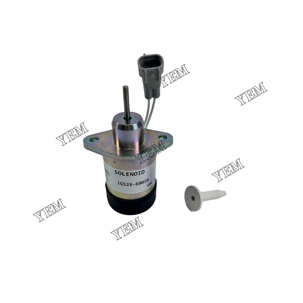 1G528-60010 1E369-60011 Stop Solenoid V2607 Engine For Kubota spare parts YEMPARTS