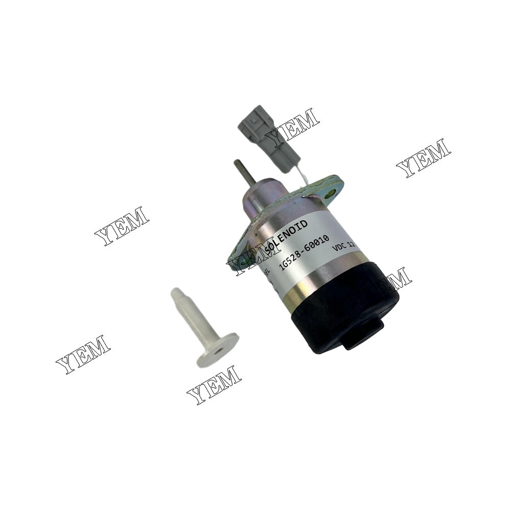 For Kubota Stop Solenoid 1G528-60010 1E369-60011 V2203 Engine Parts YEMPARTS