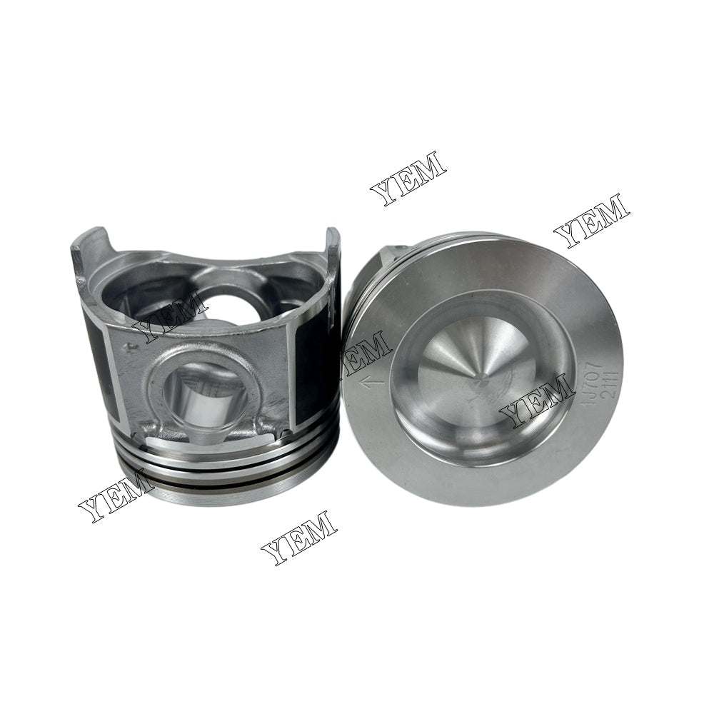 For Kubota Piston STD 1J707-2111 V2607 Engine Parts YEMPARTS