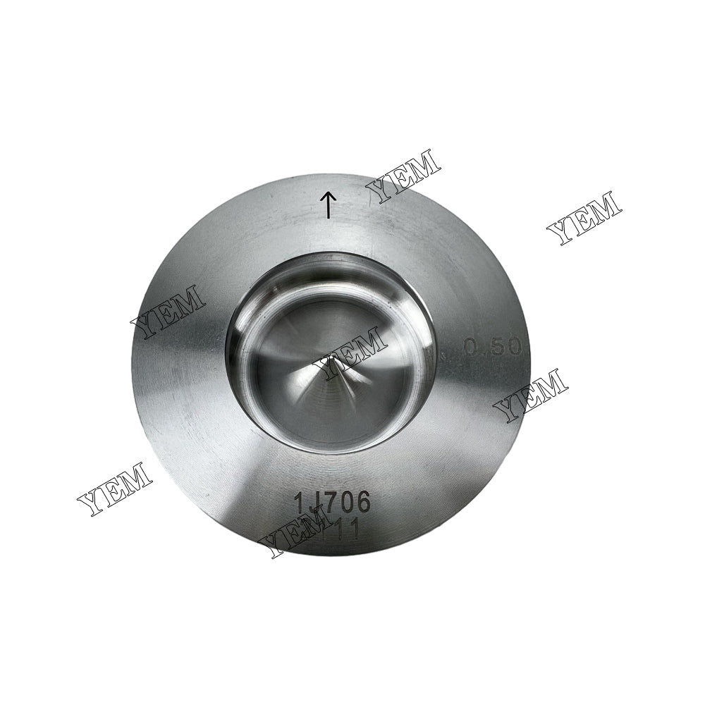 Piston +0.5mm 1J707-2111 For Kubota Engine V2607 YEMPARTS