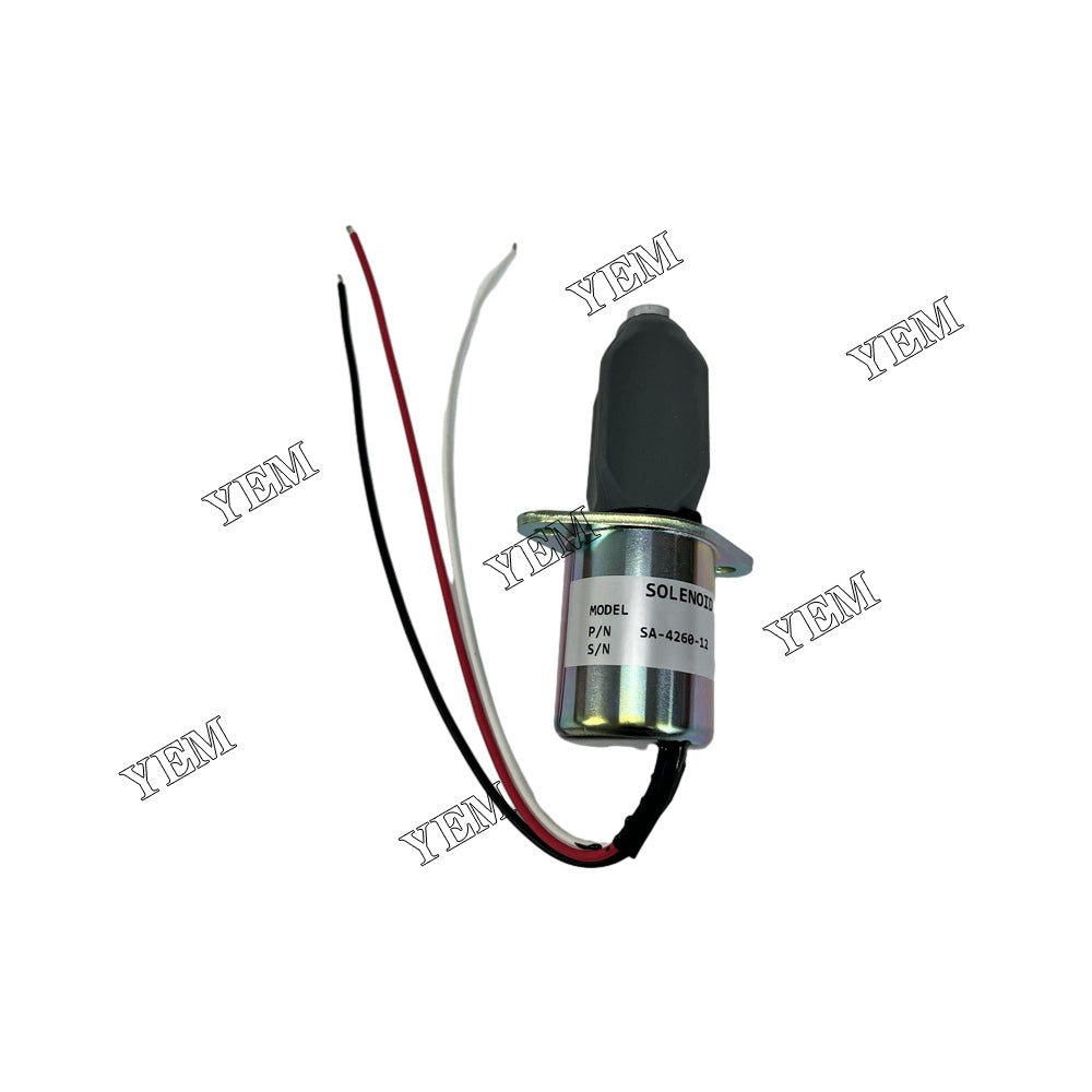 For Kubota Engine V1505 Stop Solenoid SA-4260-12 1751ES-6ULB1S5 YEMPARTS