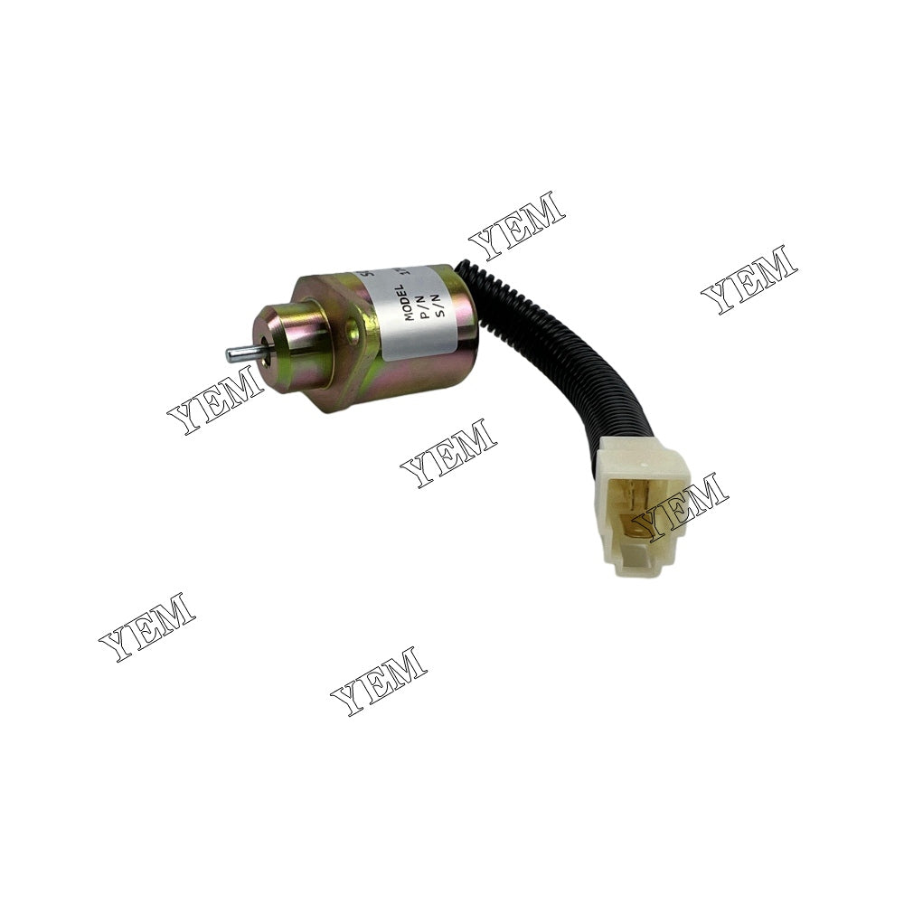 Stop Solenoid YK180B-12V SA-4569-T 1503ES-12A5UC5S 17454-60010 17594-60014 For Kubota Engine D1005 YEMPARTS