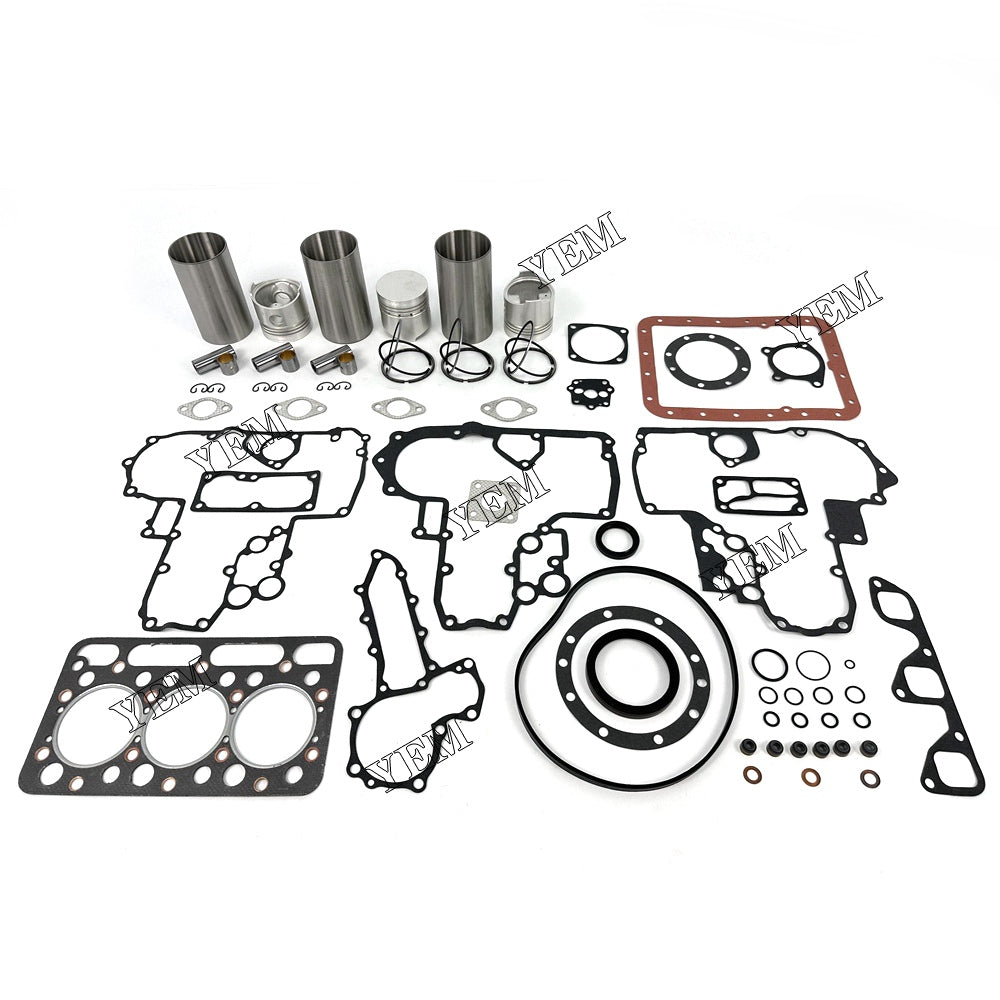 For Kubota Engine D1302 Overhaul Kit With Gasket Set YEMPARTS