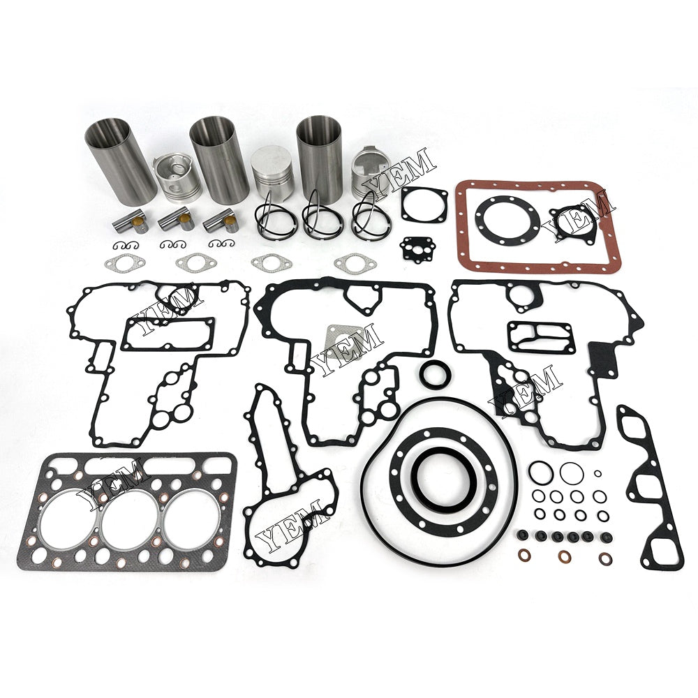 For Kubota Engine D1302 Overhaul Kit With Gasket Set YEMPARTS