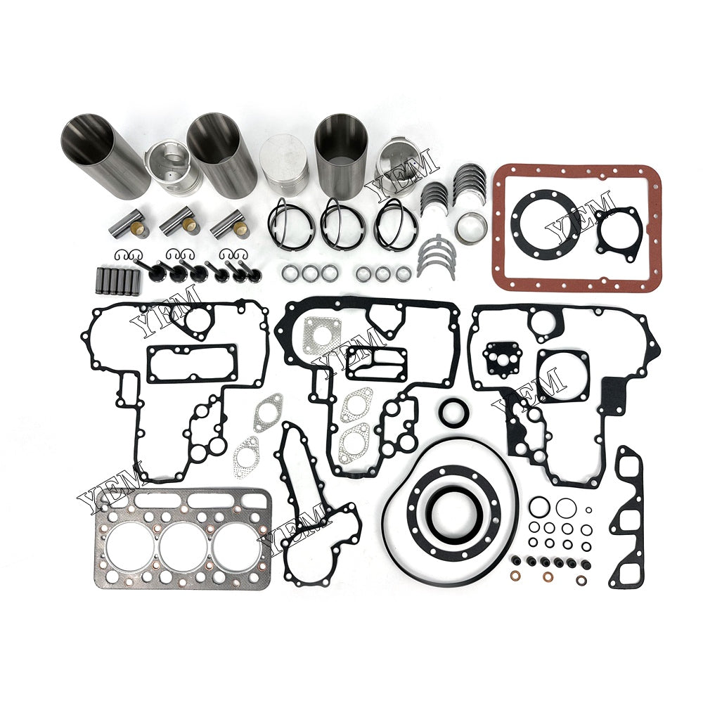 For Kubota Overhaul Rebuild Kit With Gasket Set Bearing-Valve Train D1301 Engine Parts YEMPARTS