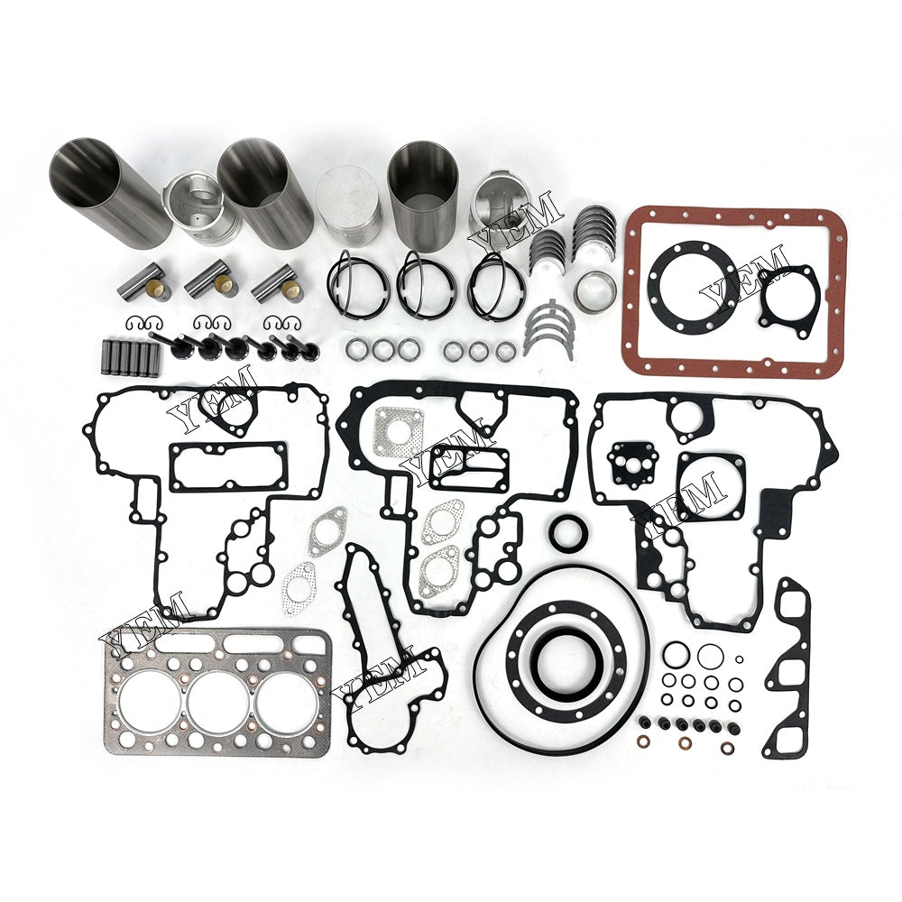 For Kubota Overhaul Rebuild Kit With Gasket Set Bearing-Valve Train D1301 Engine Parts YEMPARTS