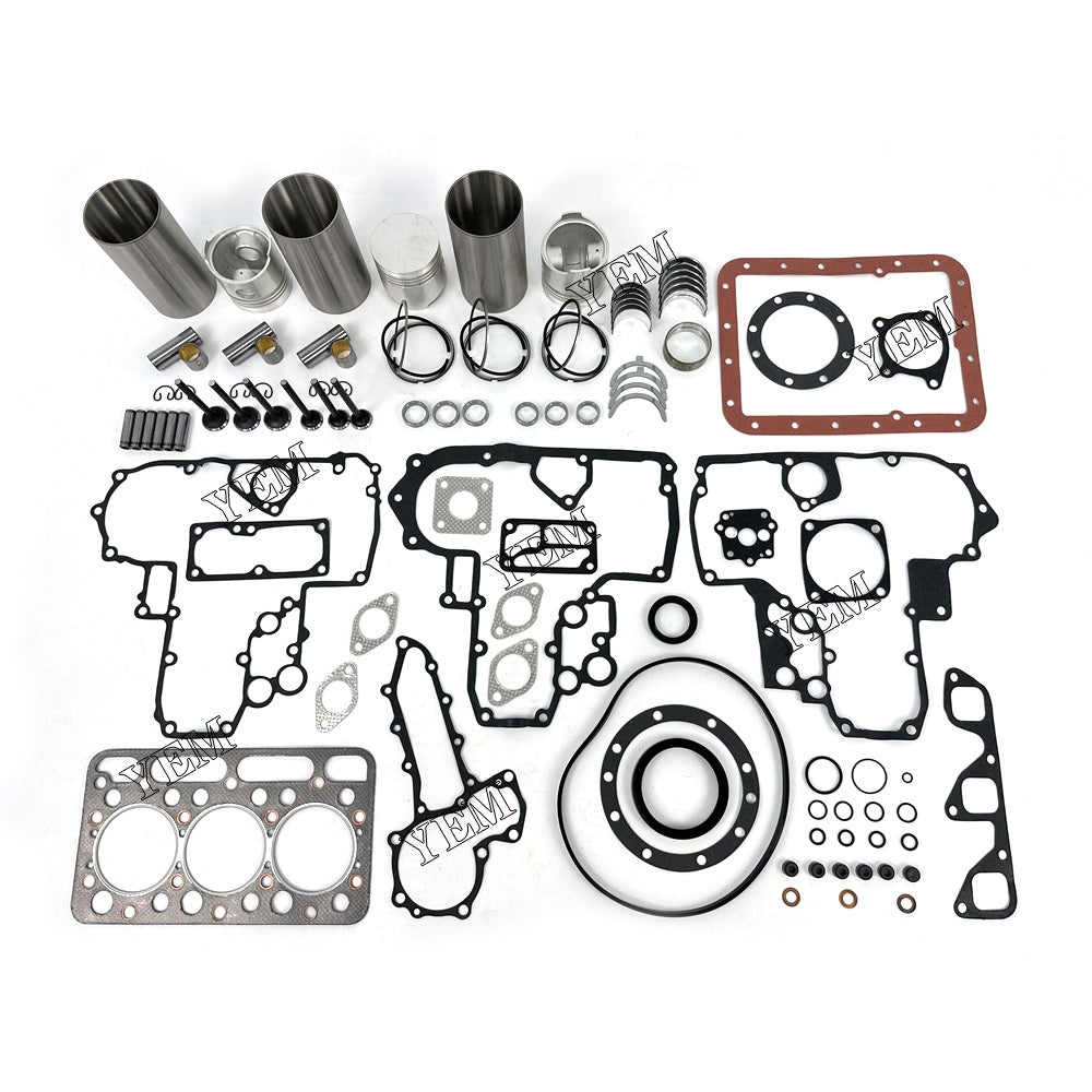 For Kubota Overhaul Rebuild Kit With Gasket Set Bearing-Valve Train D1301 Engine Parts YEMPARTS