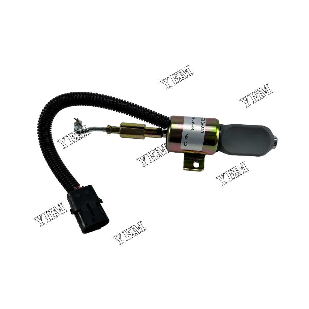 D59-105-04 3928219 SA-4813-12 Stop Solenoid 12V D6114 Engine For Shangchai spare parts YEMPARTS