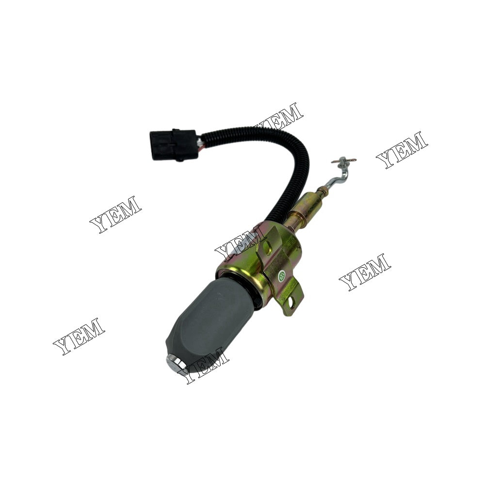 D59-105-04 3928219 SA-4813-12 Stop Solenoid 12V D6114 Engine For Shangchai spare parts YEMPARTS