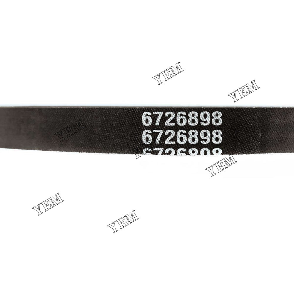 6726898 Drive Pump Belt For Bobcat S160 S185 YEMPARTS