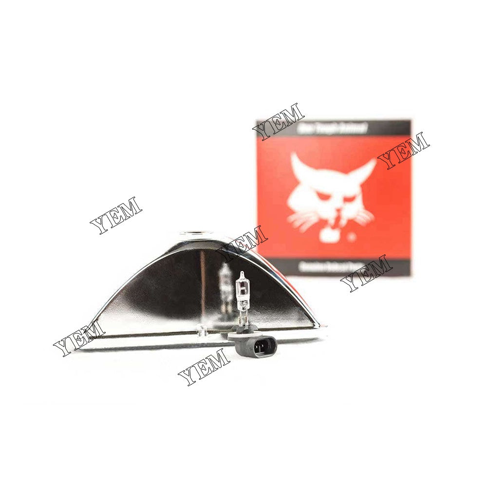 6674401 Right Headlight Assembly w/ bulb For Bobcat S100 S160 S185 S250 YEMPARTS